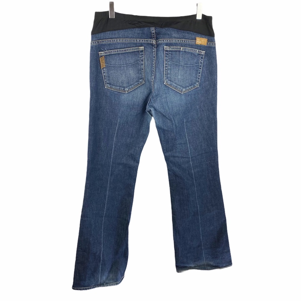 PAIGE Maternity Laurel Canyon Bootcut Flare Jeans 30 - Picture 7 of 11